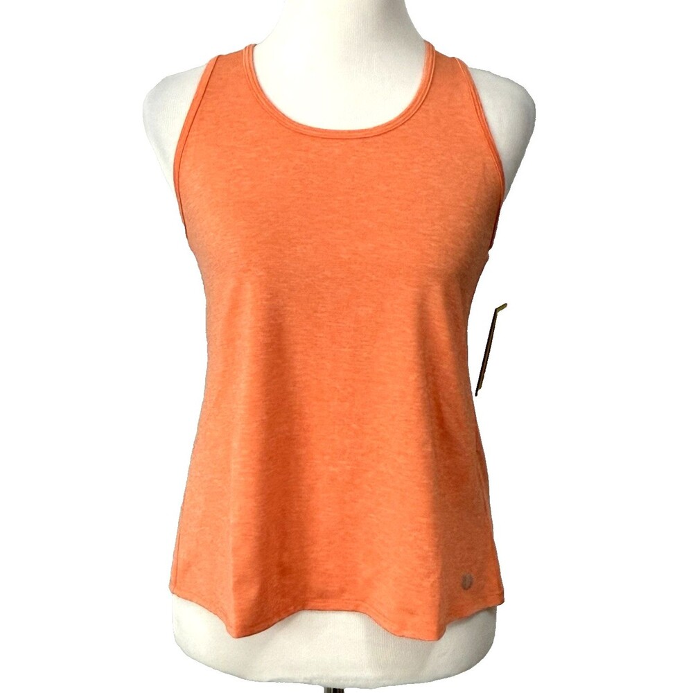 EleVen by Venus Williams Tank Top Women’s Large Orange Love Buzz Tank Nectarine